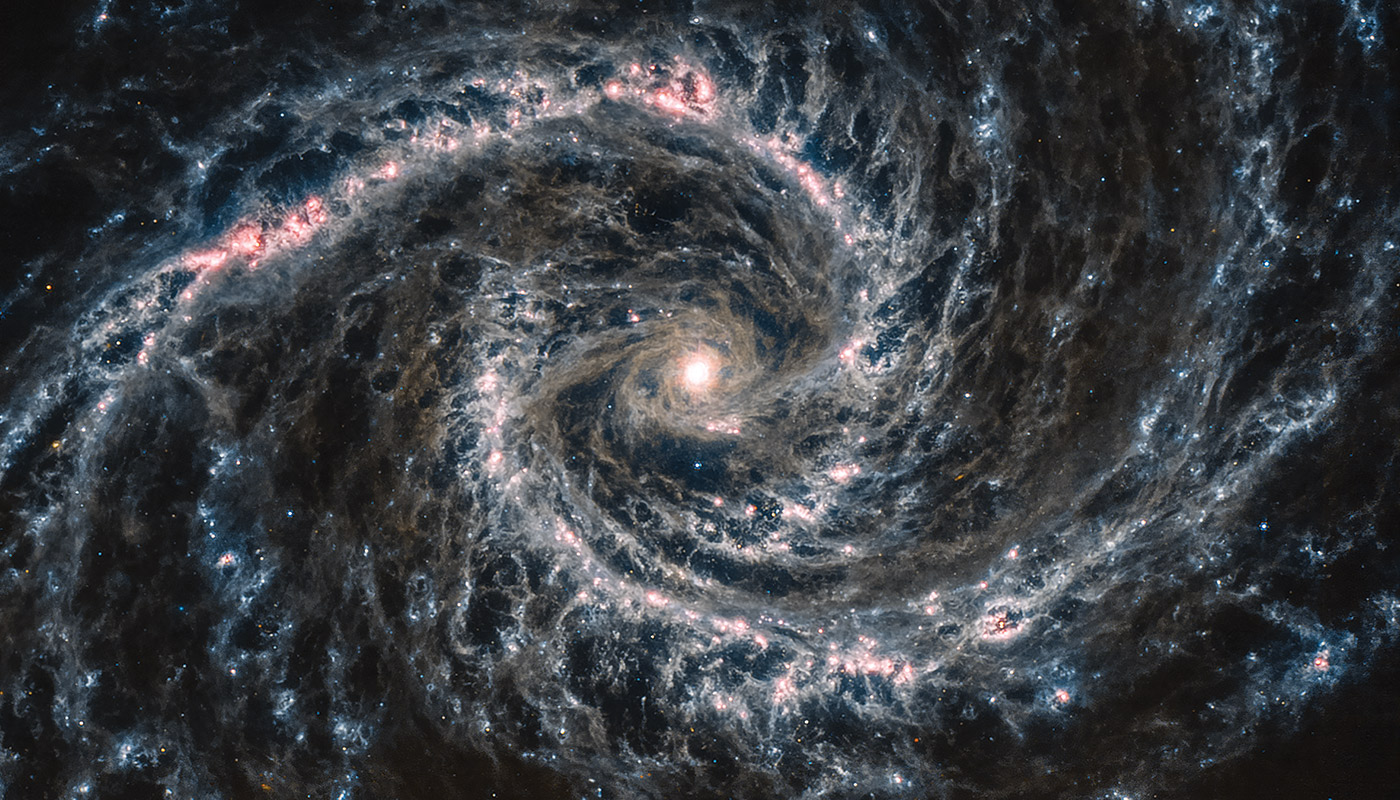 Image of spiral galaxy.